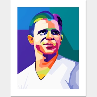 Ferenc Puskas Wpap Pop Art Posters and Art